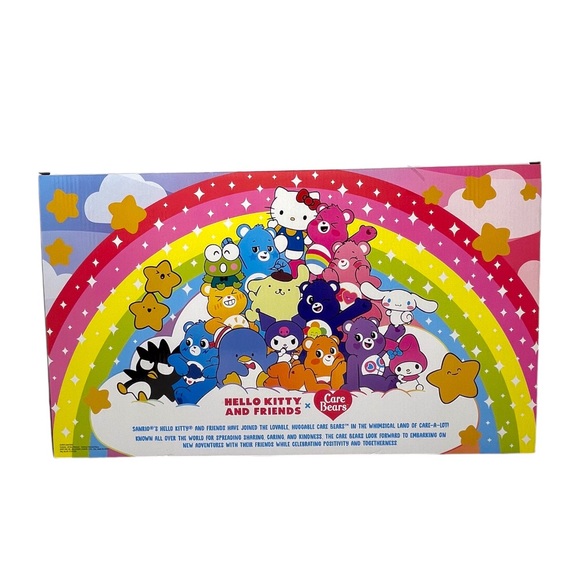 Hello Kitty & Friends X Care Bears Stuffed Plush, Special Collector Set 3 pk. - Picture 4 of 4